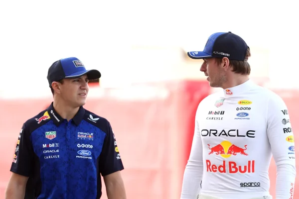 Hadjar talks about collaboration with Verstappen: ‘Nice to have him by my side’