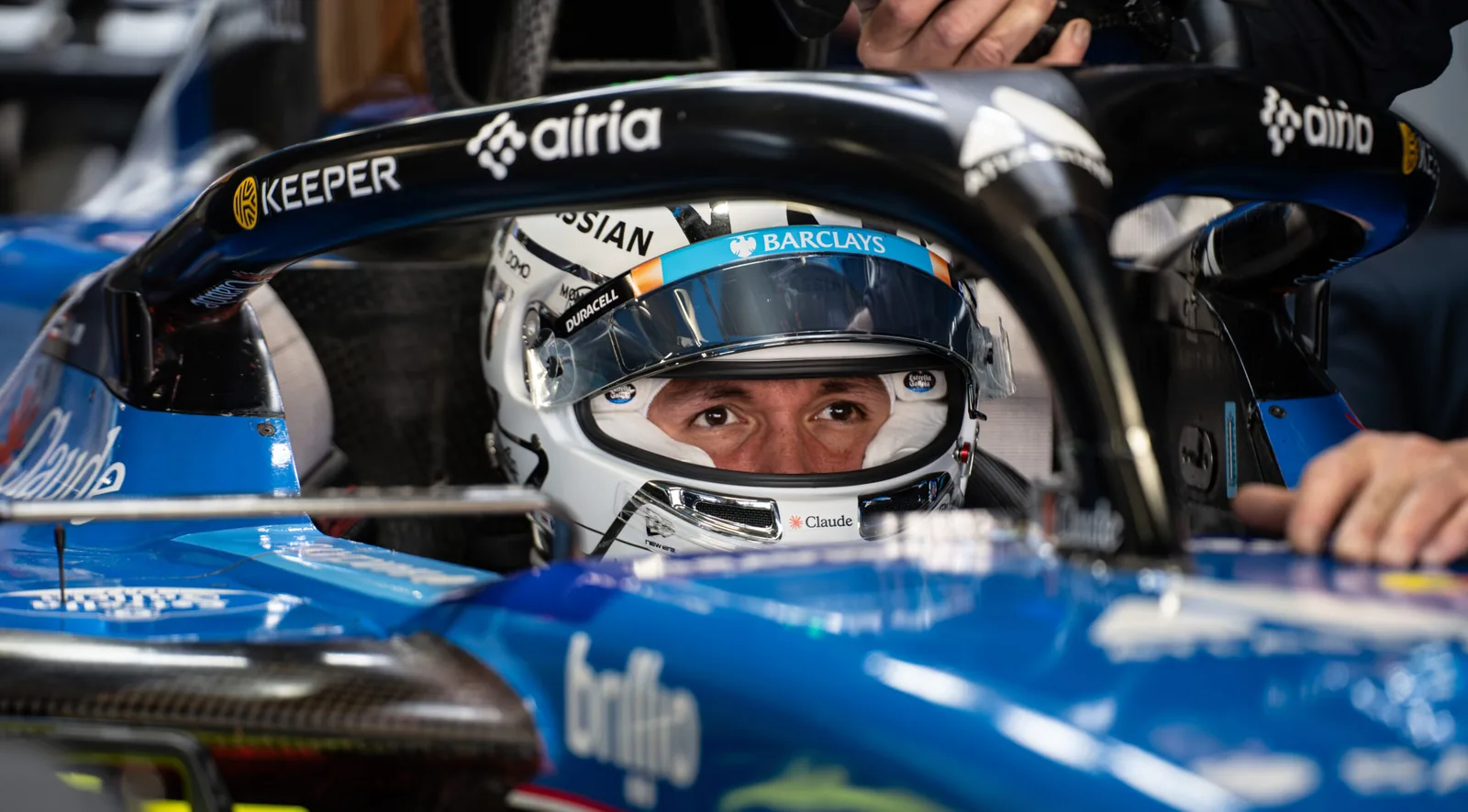 Cynical Albon sneers at struggling Williams: ‘Must be my driving style’