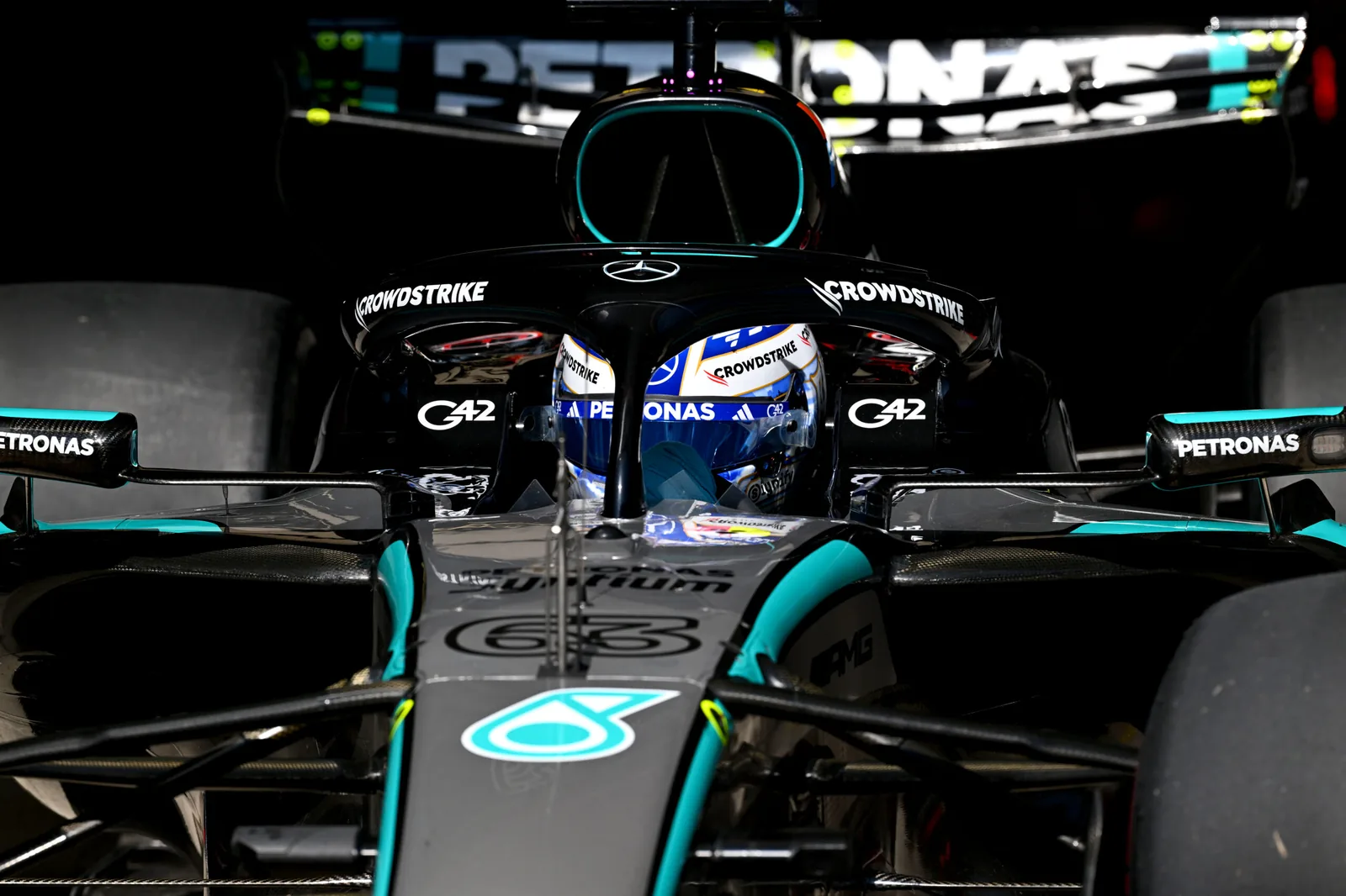 Sprint Qualifying Chinese GP: Russell leads one-two for Mercedes, Verstappen P8