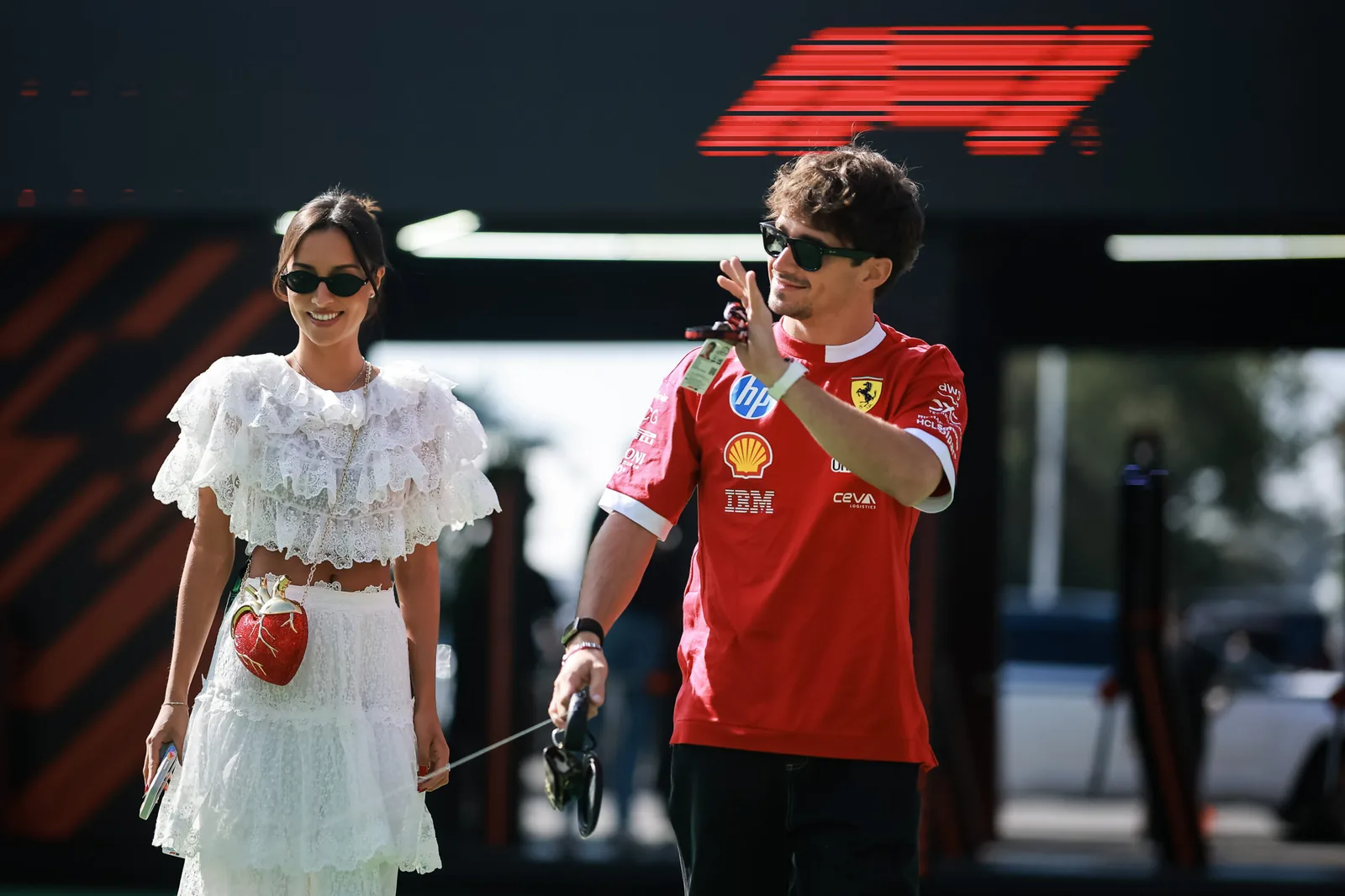 Leclerc marries Alexandra Saint Mleux: ‘A day we will never forget’