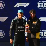 Sprint qualifying results Chinese GP 2026