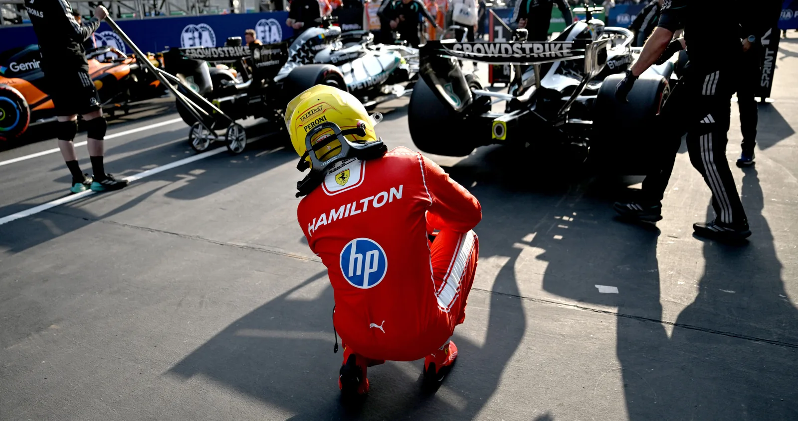 Hamilton keeping a close eye on strong Mercedes: ‘Must make up that deficit’