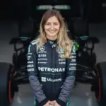 VIDEO: Doriane Pin makes F1 test debut at Silverstone with Mercedes