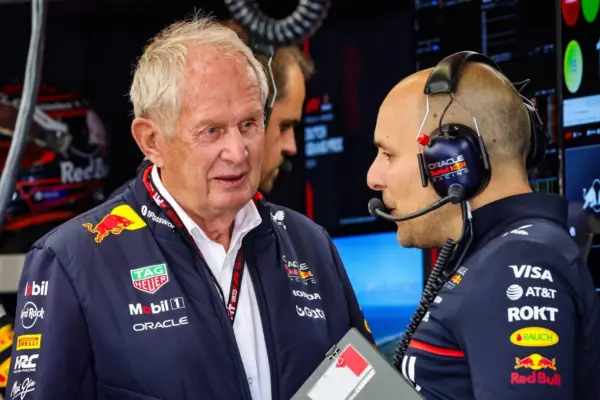 Helmut Marko reacts to Lambiase's departure from Red Bull: ‘Great loss’