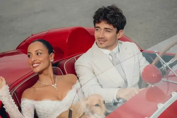 Charles Leclerc explains viral wedding video: ‘Expensive Ferrari was borrowed’