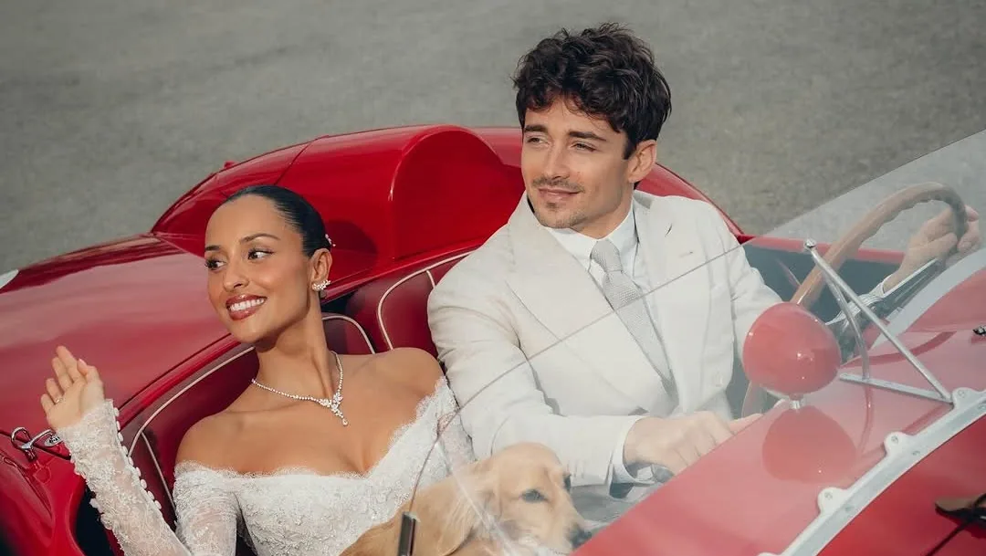 Charles Leclerc explains viral wedding video: ‘Expensive Ferrari was borrowed’