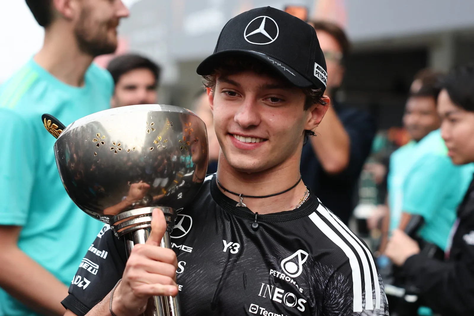 Kimi Antonelli received advice from Hamilton and Verstappen: ‘They have stopped doing that now’