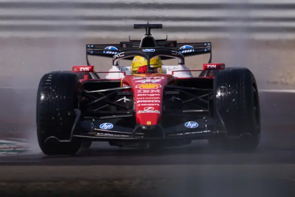 Hamilton completes Pirelli test at Fiorano, new wet tires in the making
