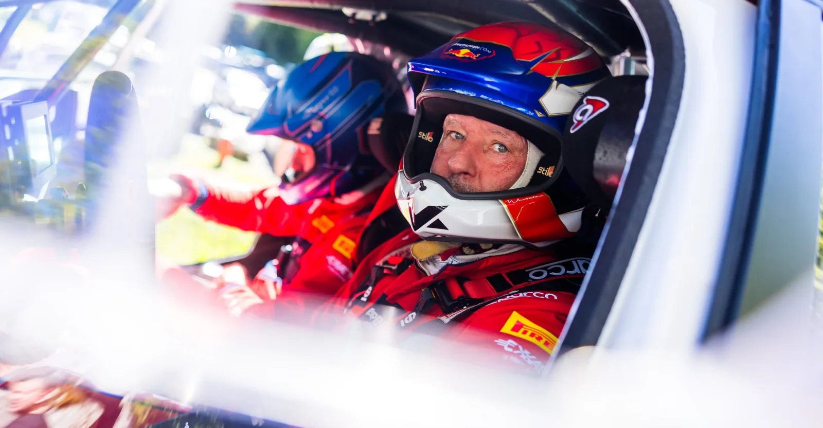 Heavy crash forces early end to Rally of Wallonia for Jos Verstappen