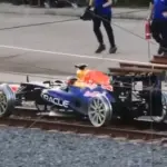 VIDEO | Red Bull working on new promotional stunt, races F1 car over metro rails