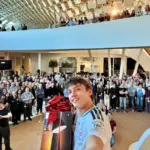 Kimi Antonelli pays a lightning visit to Eindhovense High Tech Campus