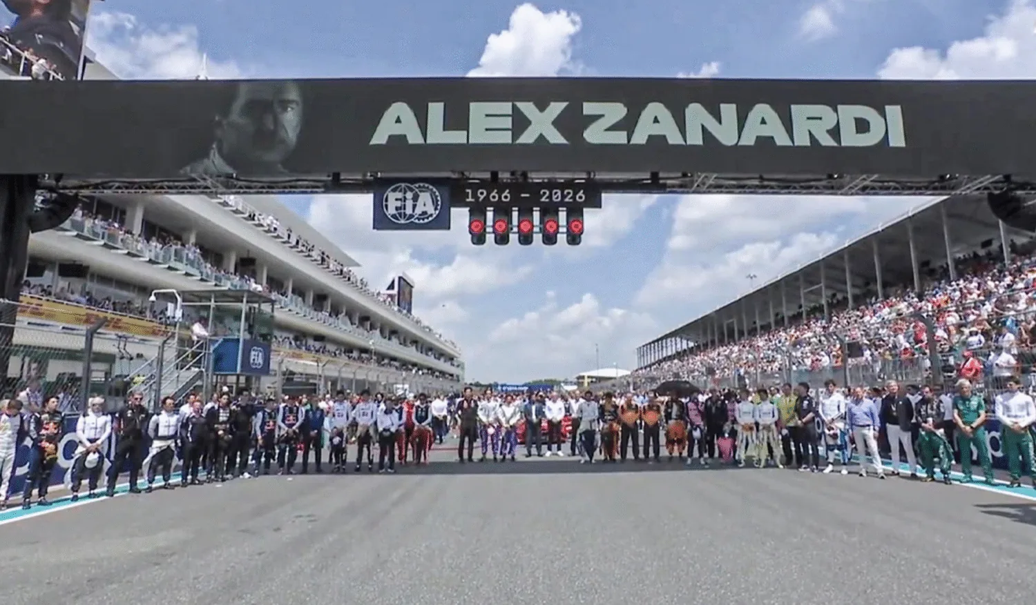 F1 holds a minute of silence for Alex Zanardi: ‘A huge loss for motorsport’, says Verstappen