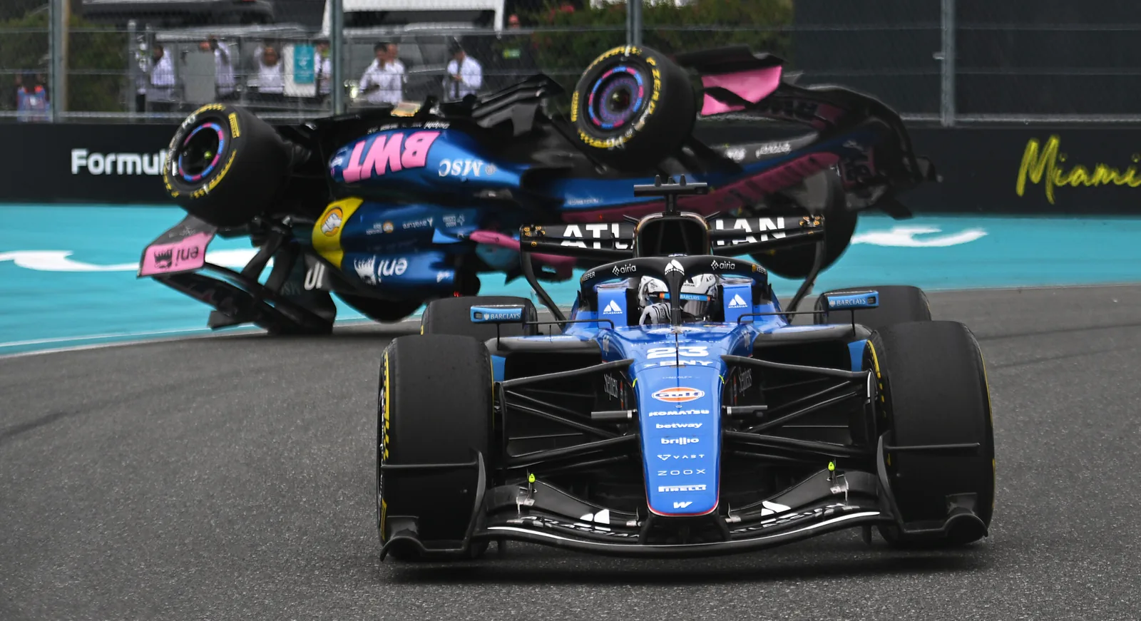 Pierre Gasly unharmed after remarkable rollover: ‘Should not have happened’