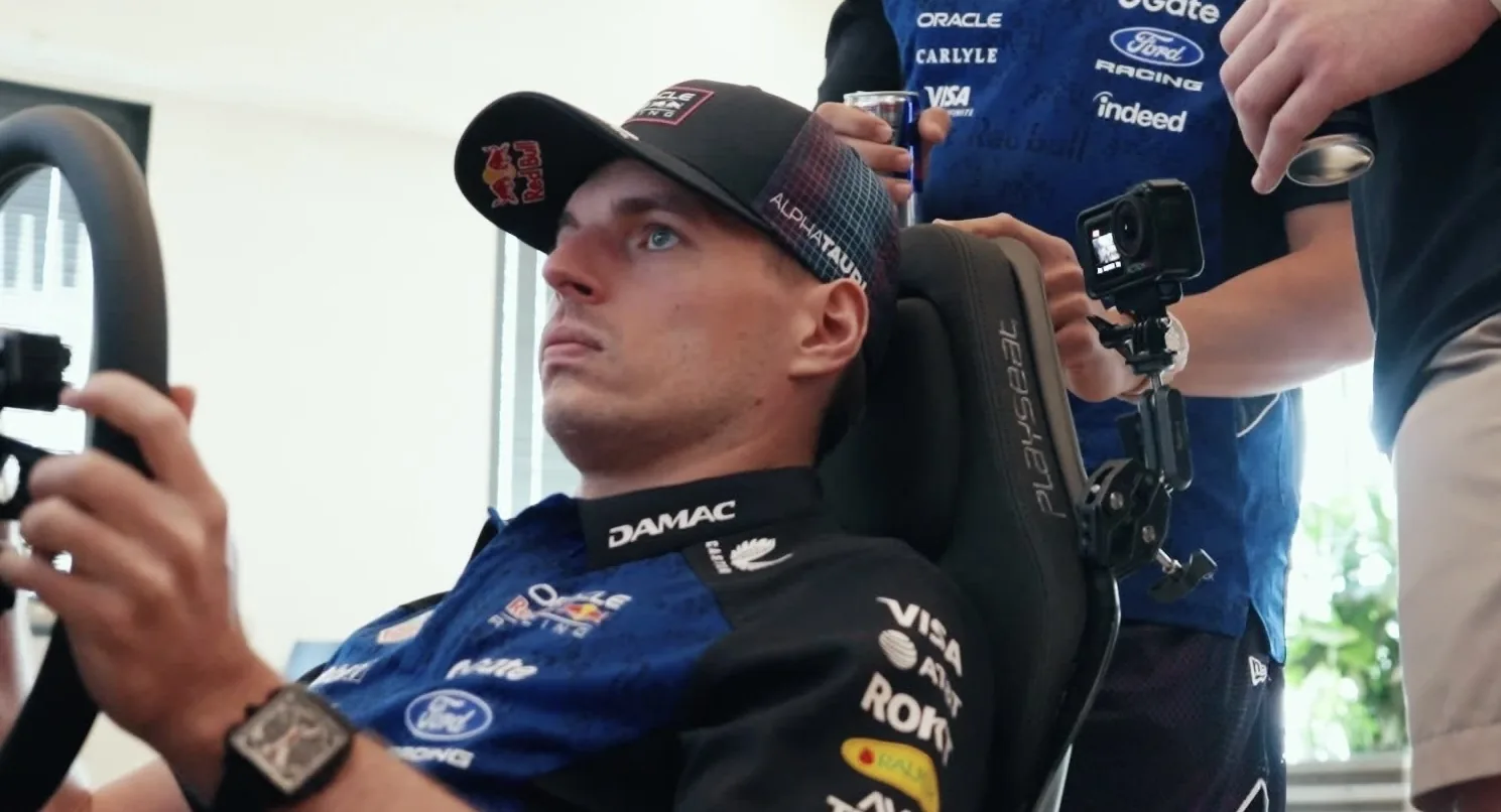 VIDEO: Max Verstappen leaves NASCAR driver behind: ‘You beat me’