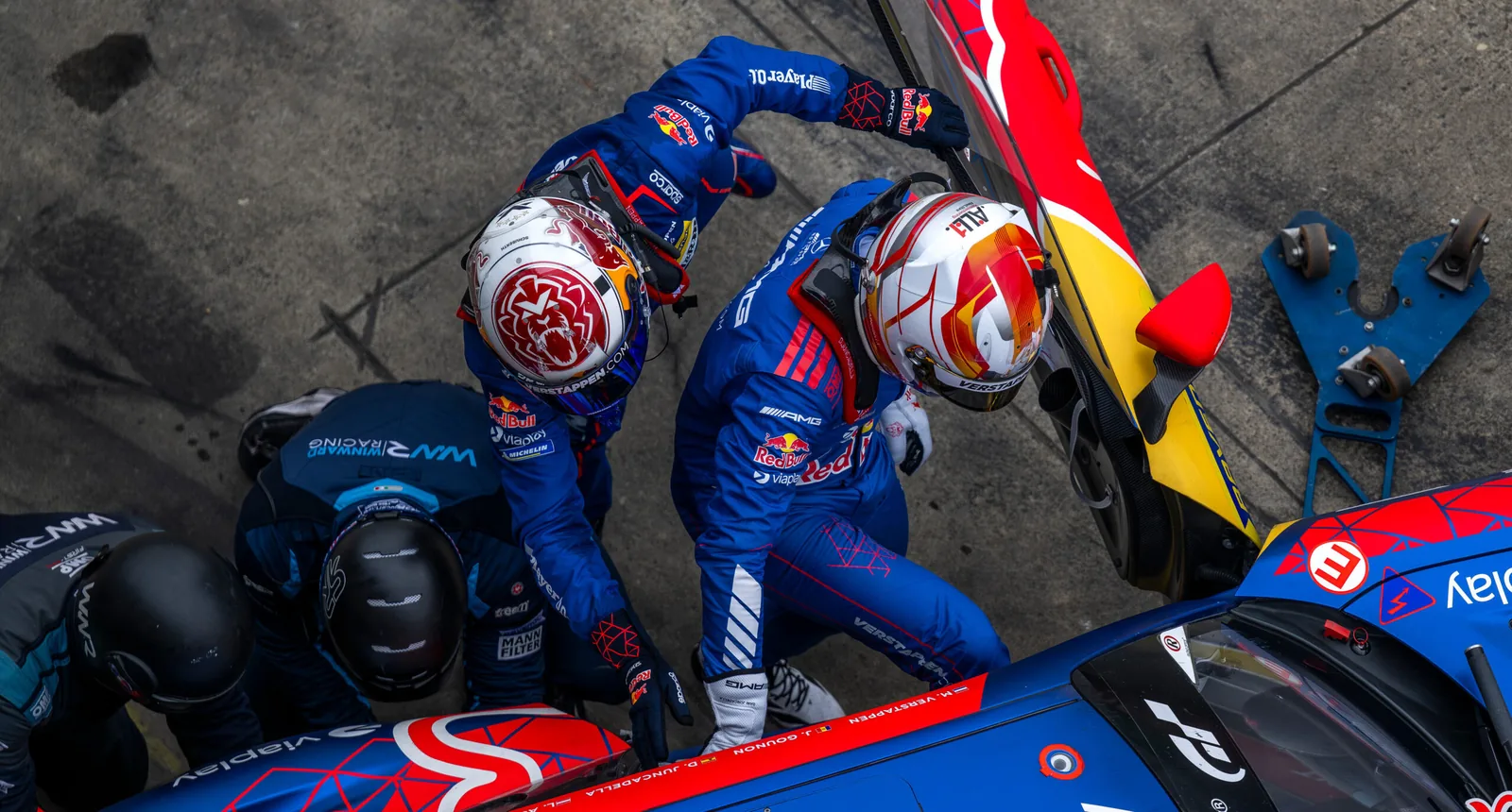 Juncadella explains role distribution at Nürburgring: ‘Verstappen immediately sought the fight’