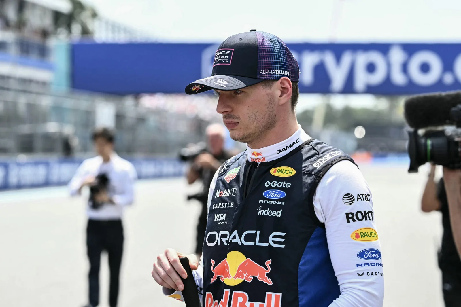 Max Verstappen after P5 in sprint race: ‘Nice to be able to fight with cars in front of me again’