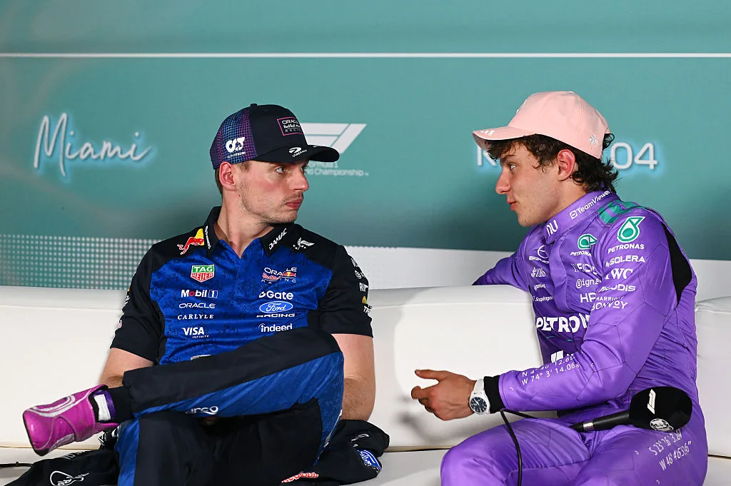 Kimi Antonelli did not see fast Verstappen coming: ‘Surprise to see him next to me’