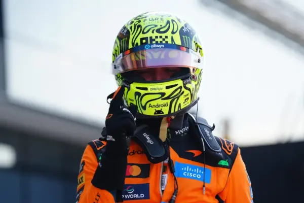 Lando Norris effortlessly to victory in sprint race: ‘Nice to be back’