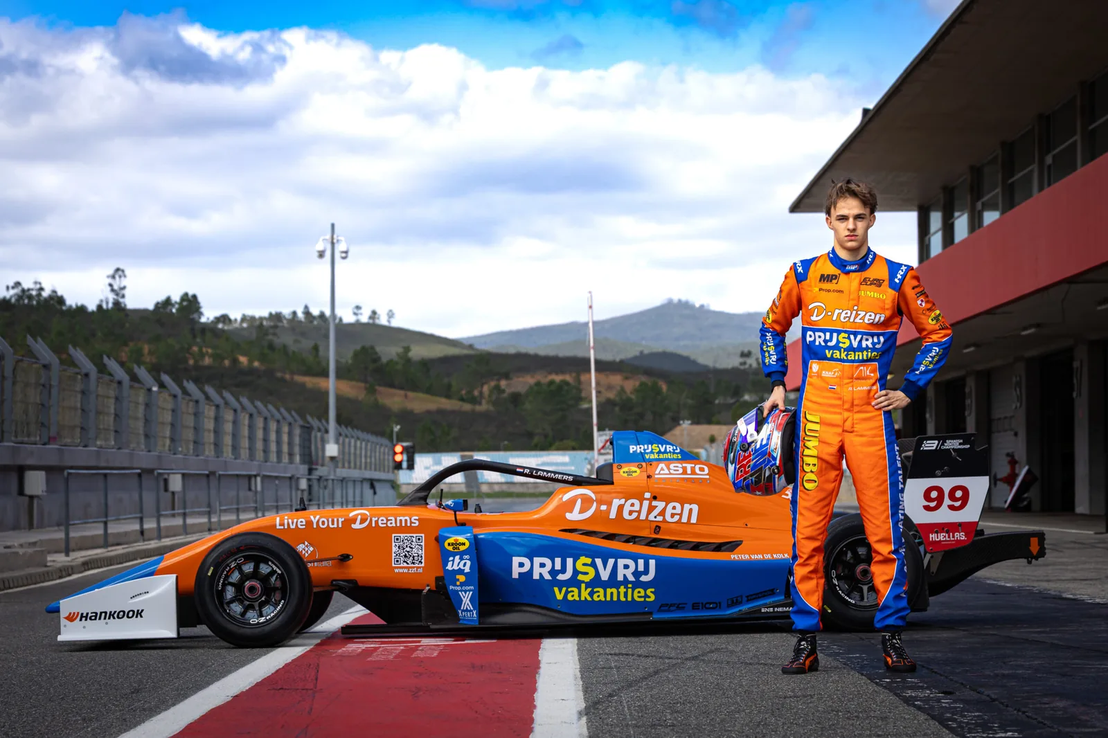 René Lammers ready for Eurocup-3 debut: ‘Kept myself sharp’