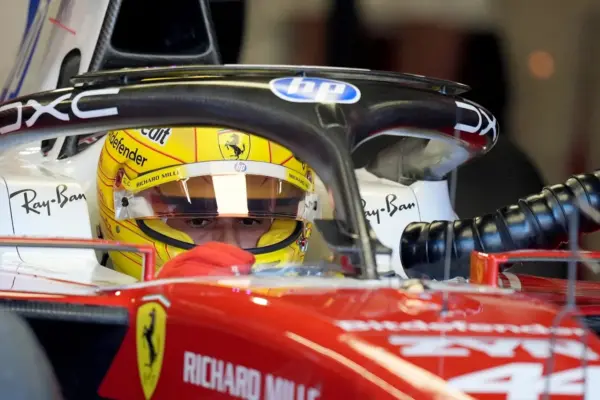 Cheerful Lewis Hamilton praises upgrades: ‘Ferrari has completely changed’