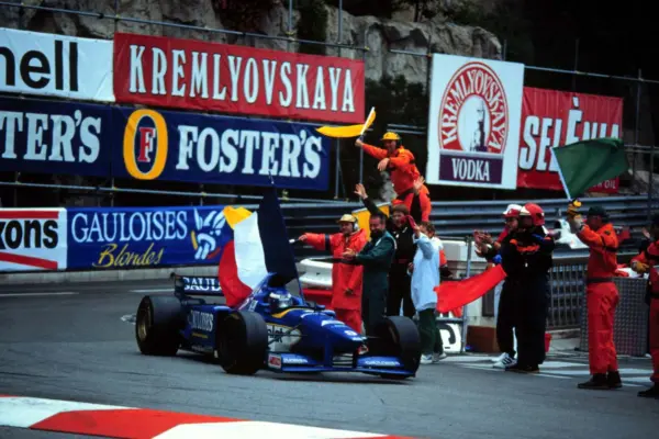 19 May 1996: Olivier Panis, king for a day in the Principality of Monaco