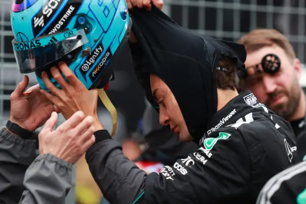 George Russell apologizes after outburst of anger, Red Bull delivers a jab