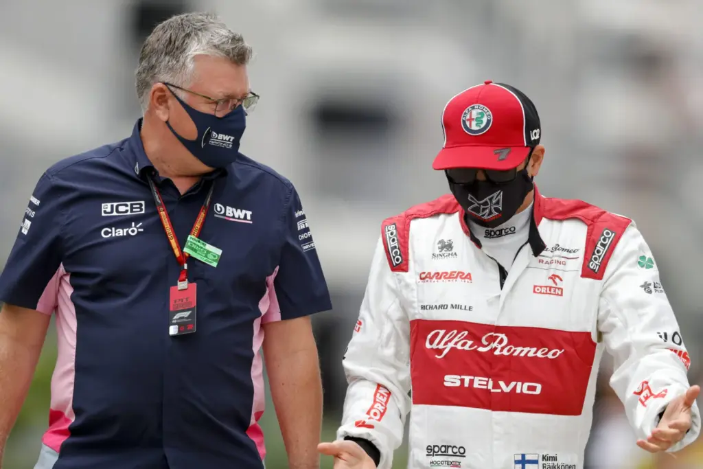 Szafnauer Räikkönen