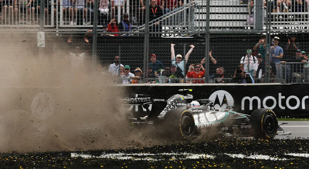 Sprintrace GP Canada: Russell wins despite incident with Antonelli, Verstappen P7