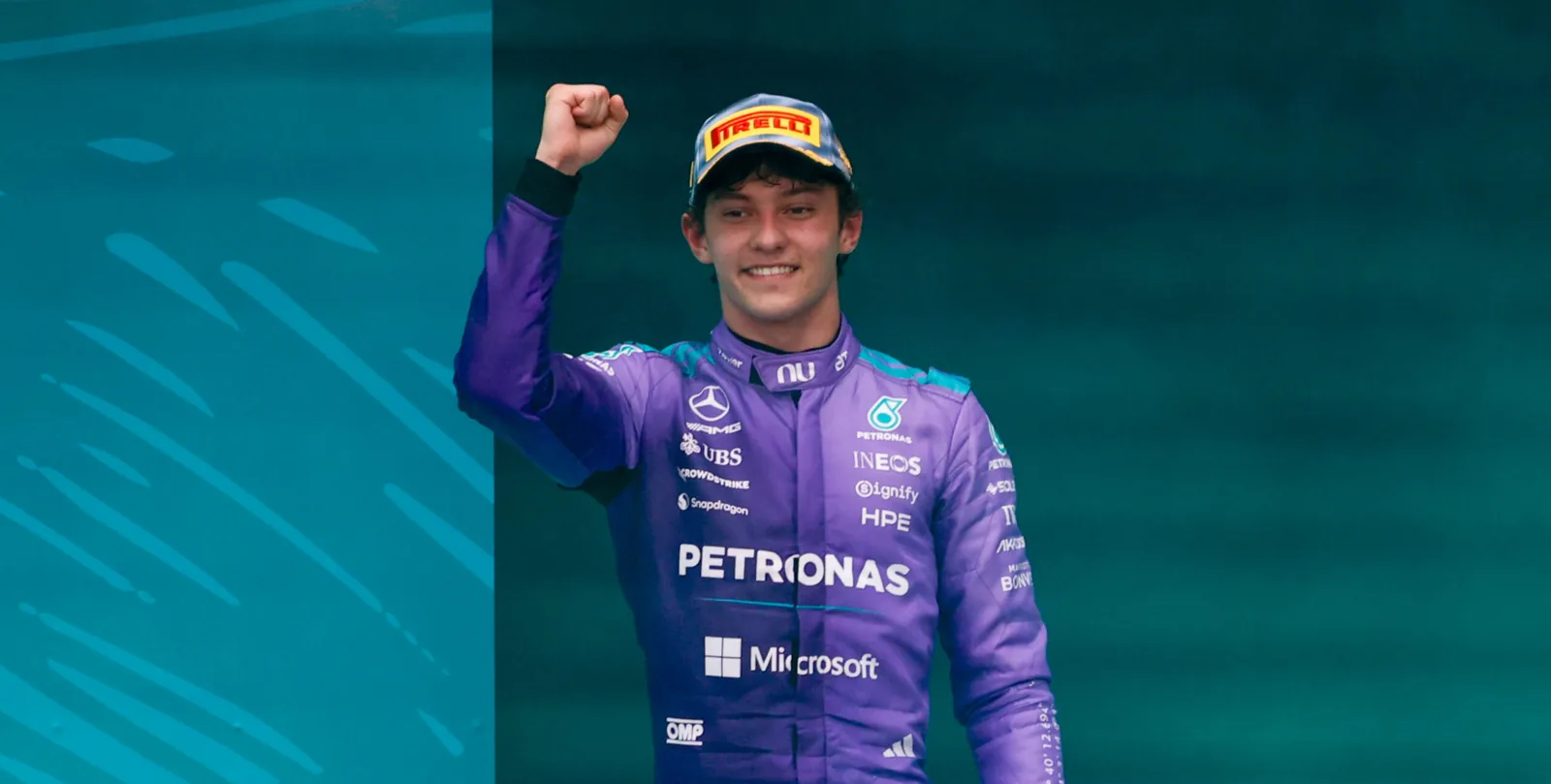 Kimi Antonelli makes history with third win from pole: ‘Very cool’