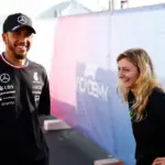 Hamilton saw Doriane Pin writing history in his Mercedes car: ‘Really beautiful’
