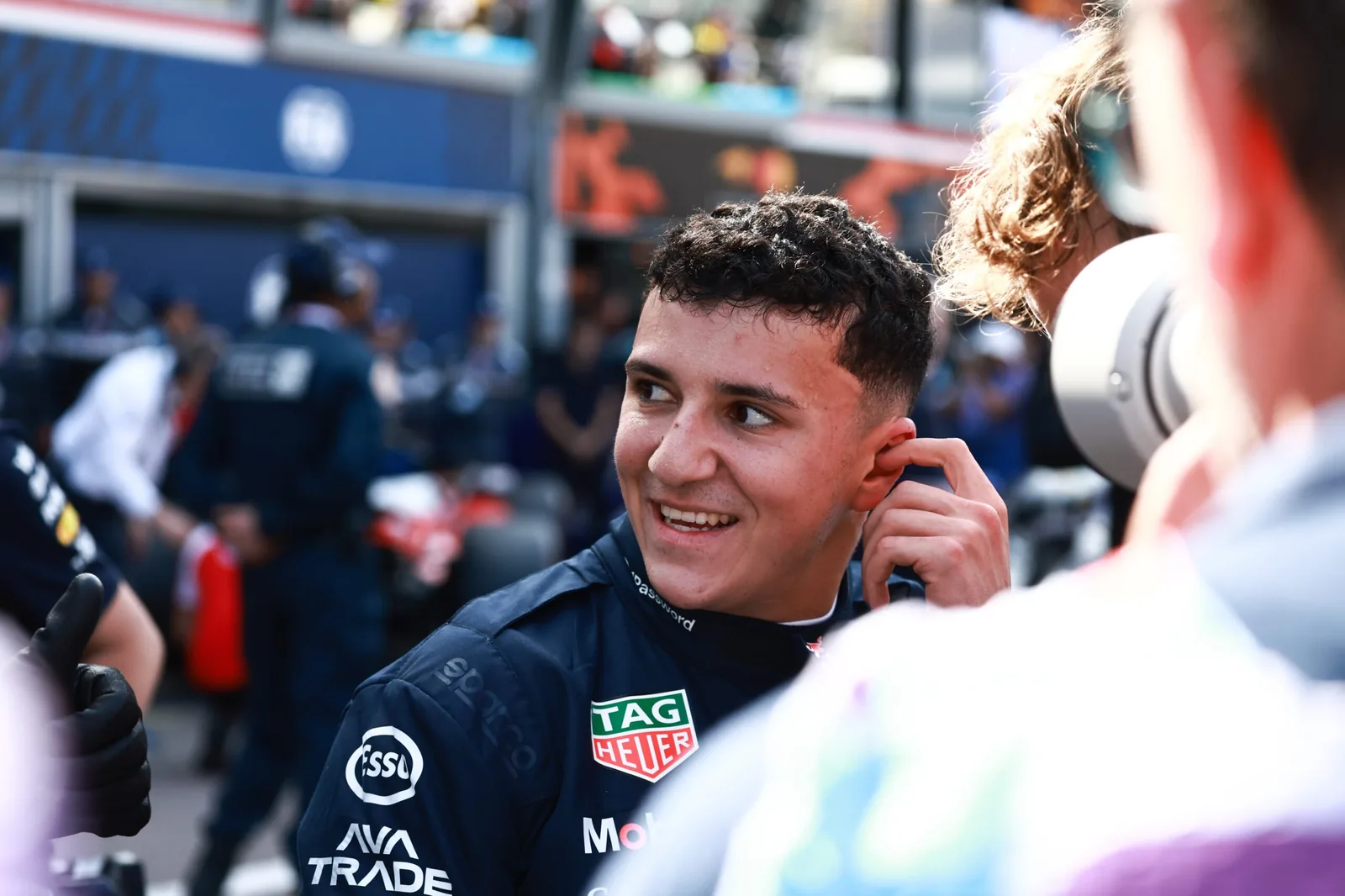 Isack Hadjar finishes third in Monte Carlo: 'Great to be here'
