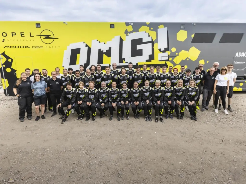 New rally era: ‘Opel Mokka GSE increases the pace of electric rally racing’