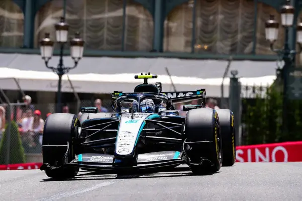 Result first free practice (VT1) GP Monaco