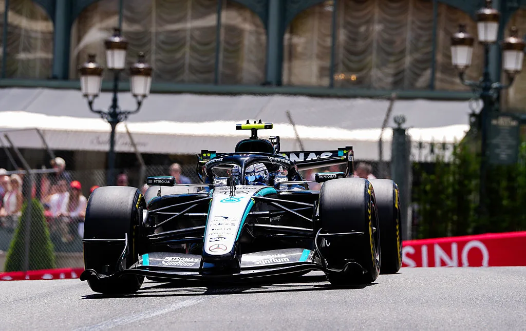 Result first free practice (VT1) GP Monaco