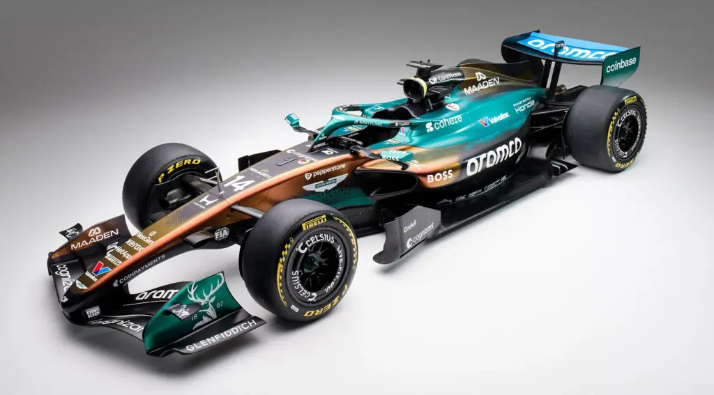 Aston Martin shows off in Monaco with striking orange livery
