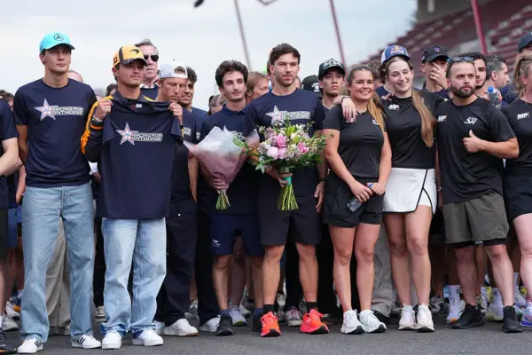 Drivers commemorate Anthoine Hubert and Dilano van ’t Hoff at Spa-Francorchamps