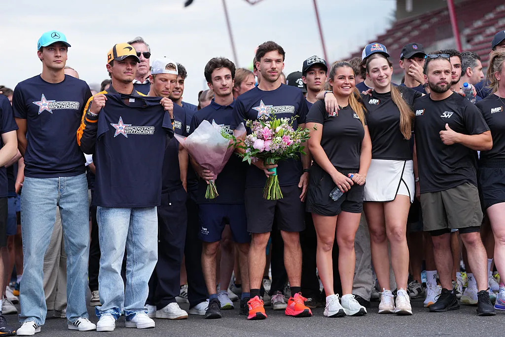 Drivers commemorate Anthoine Hubert and Dilano van ’t Hoff at Spa-Francorchamps