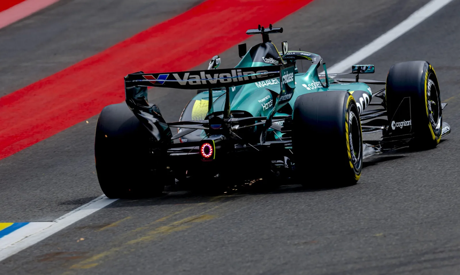 Hard data! Belgian GP painfully exposes Aston Martin's deficit