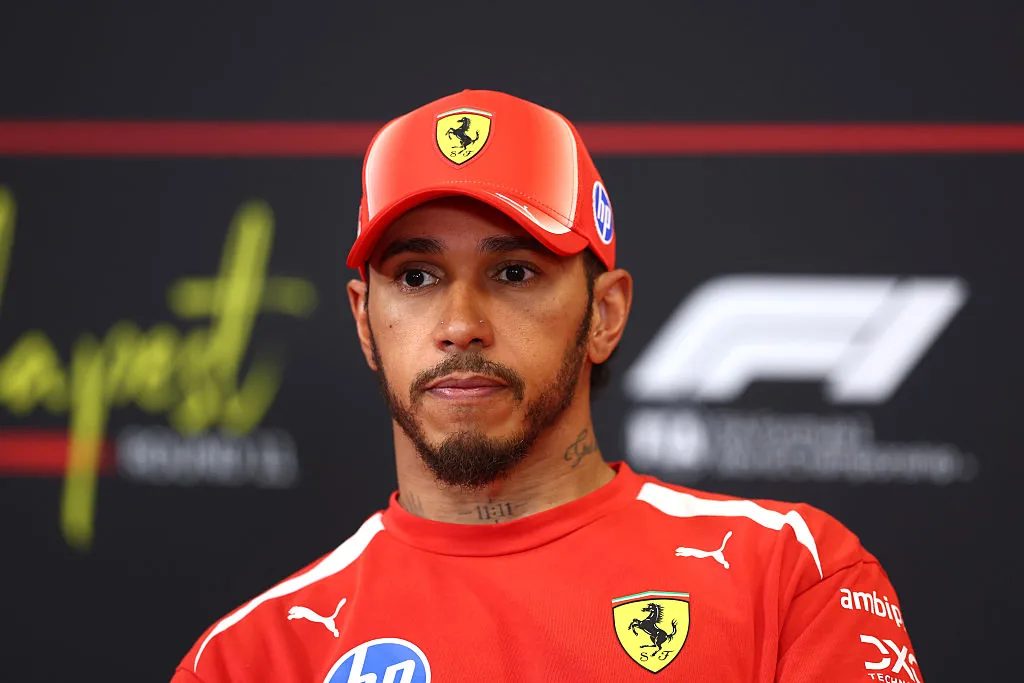 Lewis Hamilton in conversation about series of penalties: ‘Stewards are not consistent here’