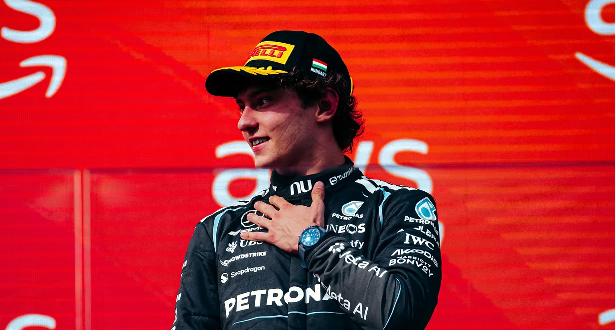 Max Verstappen and Lando Norris in awe of ‘iron-strong’ Kimi Antonelli: ‘Can't get around him’