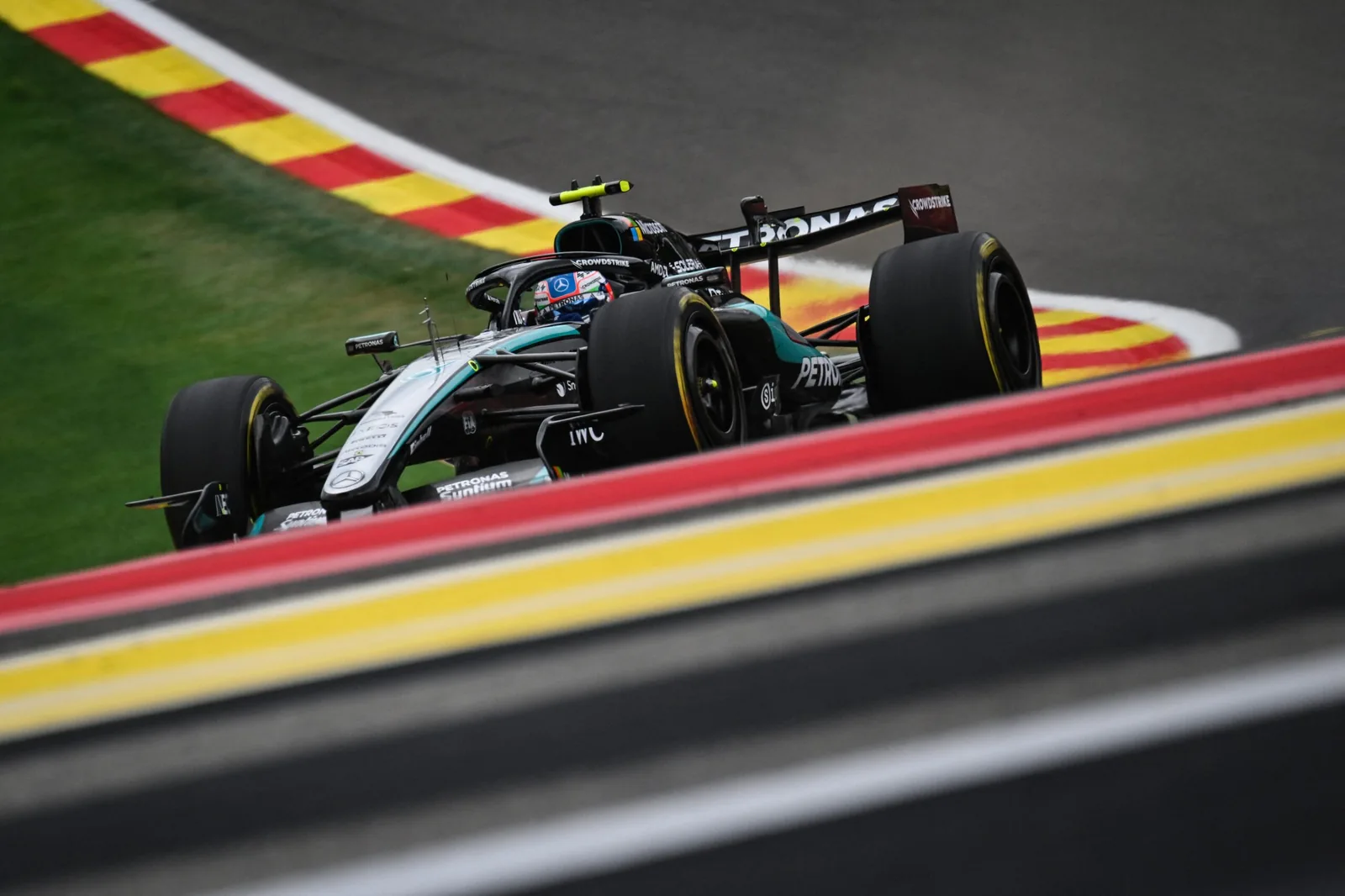 VT2 GP Belgium: No rain, but a fast Kimi Antonelli and a good run by Max Verstappen