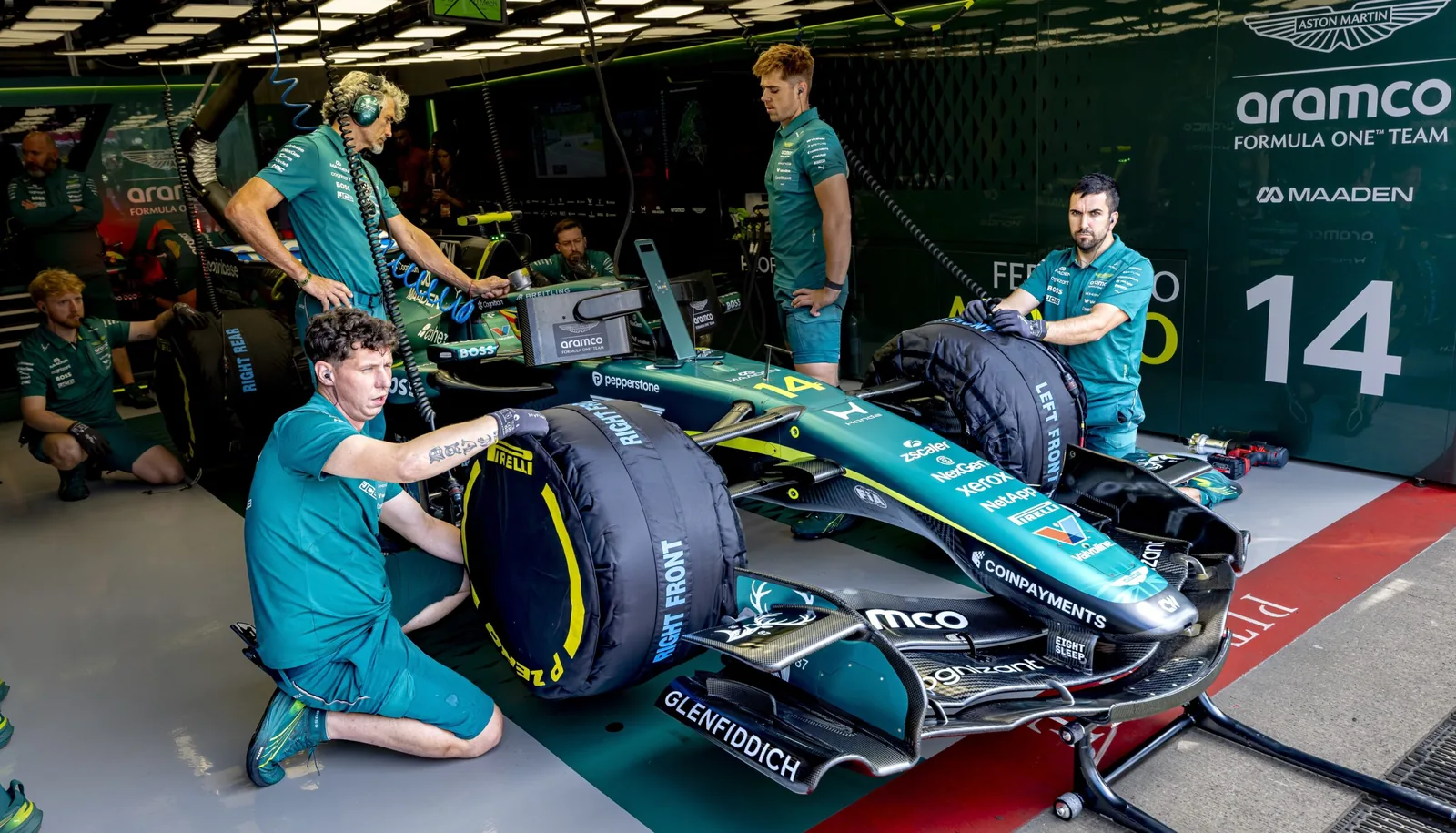 Aston Martin replaces engine components again, Fernando Alonso also receives grid penalty