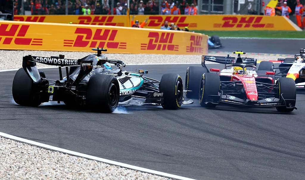 Ferrari team principal Vasseur questions Lewis Hamilton's time penalty: 'Very strict'