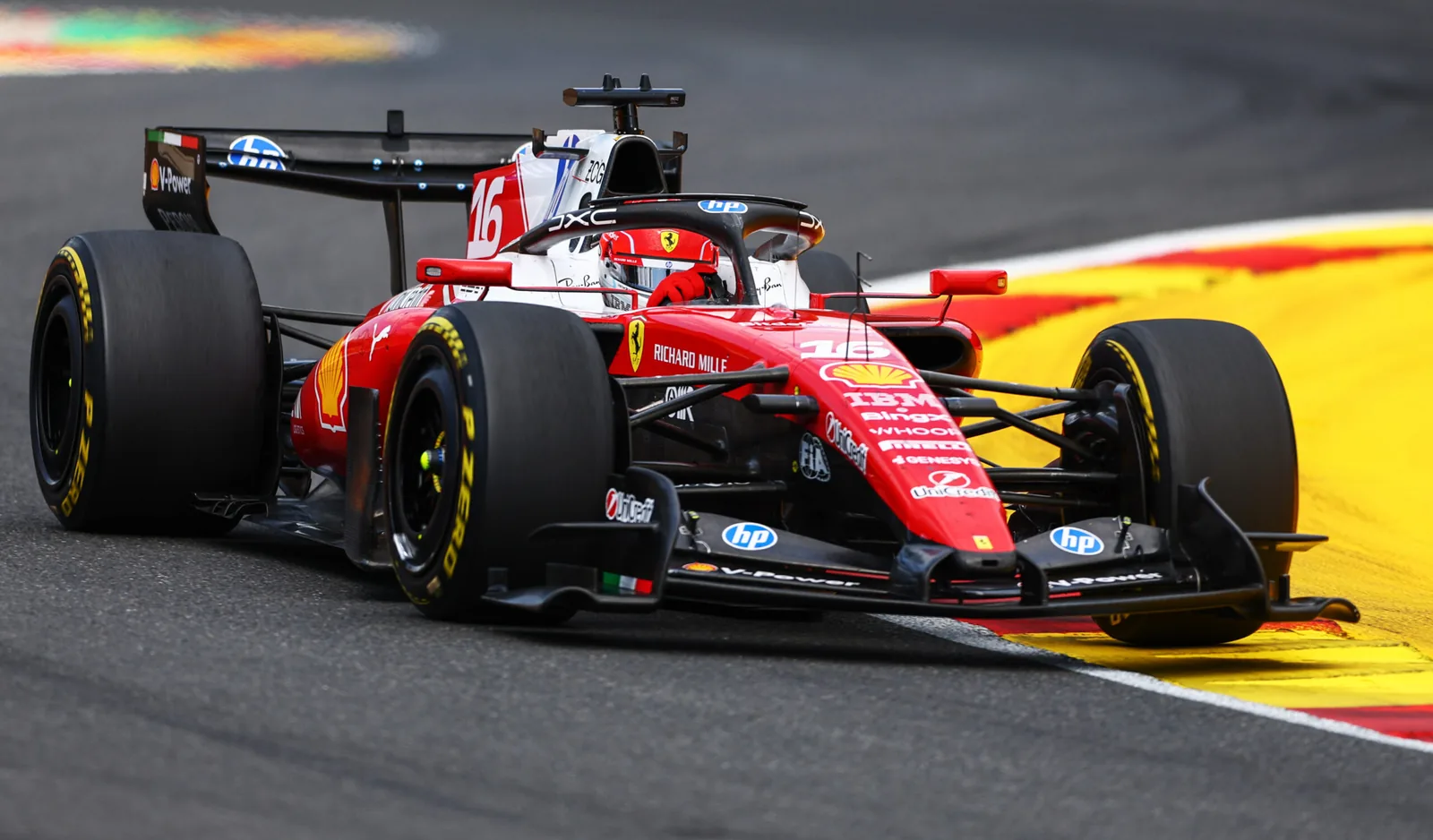Charles Leclerc has to tolerate Kimi Antonelli ahead of him in the Belgian GP: ‘Work to be done’