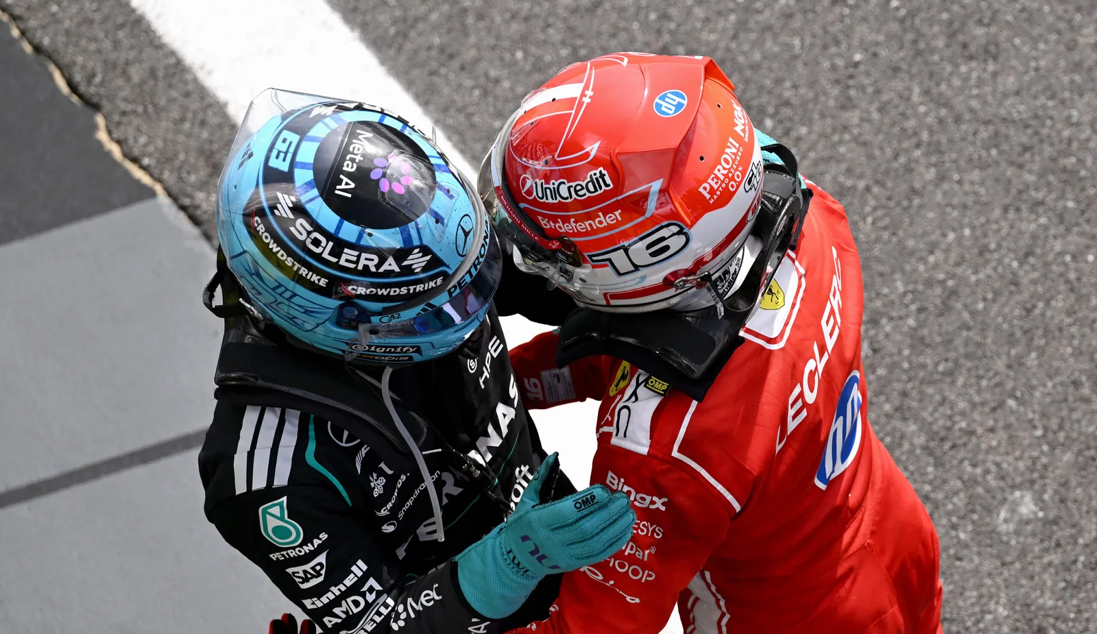 Toto Wolff fears competition from Ferrari, Fred Vasseur downplays title fight