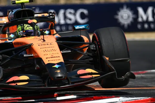 FP3 Hungarian GP: Norris ahead, Verstappen outside top six and another red flag