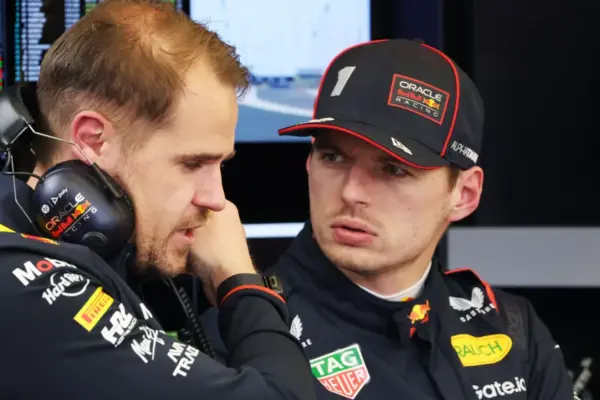 Tom Hart could become Max Verstappen's new right-hand man as successor to Lambiase