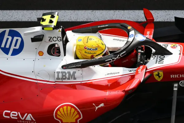 VIDEO: Fix fine for Ferrari after collision with Lewis Hamilton's mechanic