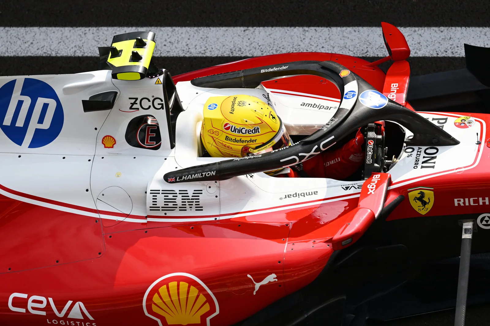 VIDEO: Fix fine for Ferrari after collision with Lewis Hamilton's mechanic