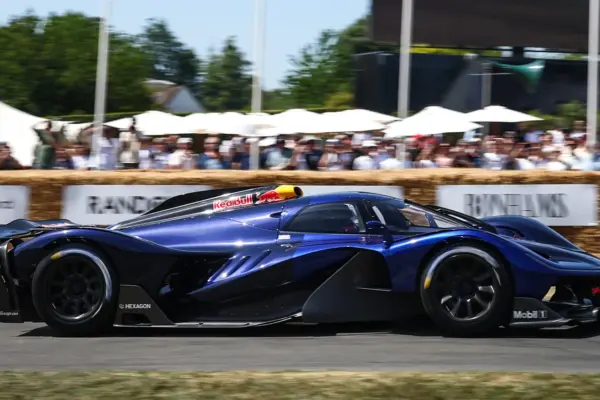 VIDEO: Adrian Newey pushes the Red Bull RB17 at Goodwood: ‘Very special’
